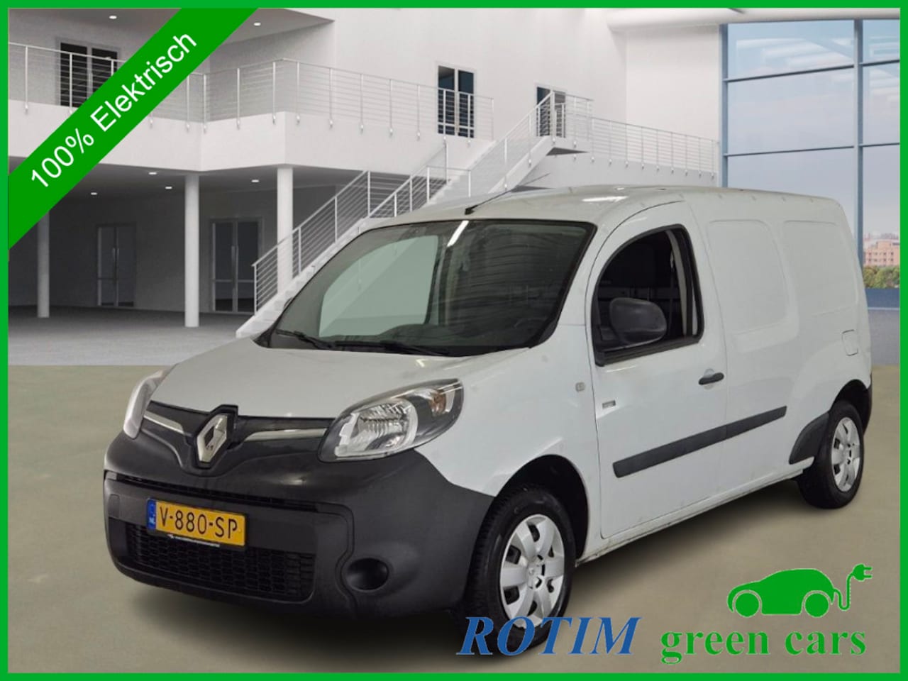 Renault Kangoo - Z.E. Maxi 33 kwh incl koopaccu soh 93 % inruil/fin mogelijk - AutoWereld.nl