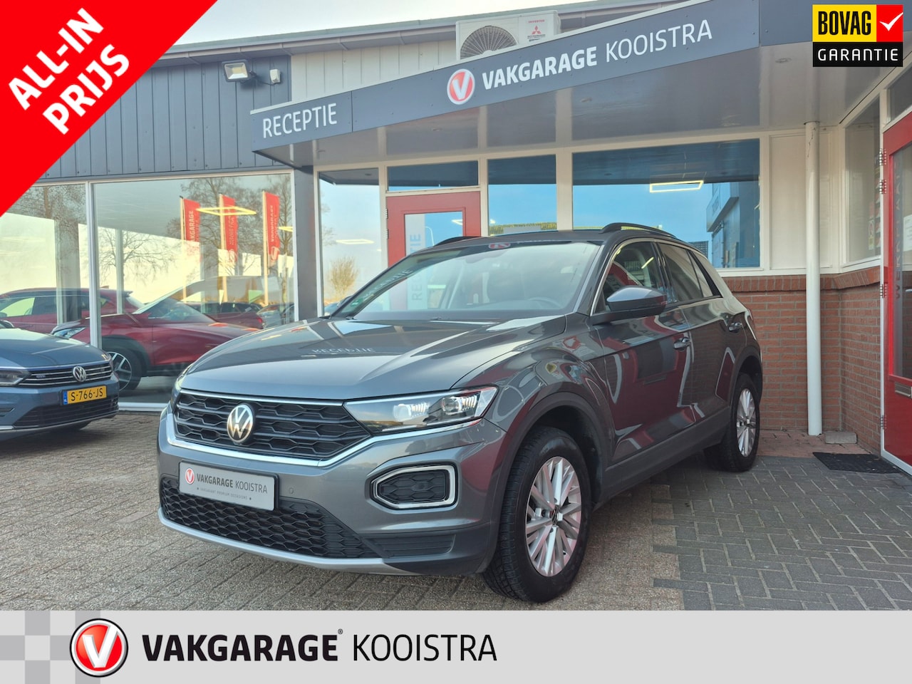 Volkswagen T-Roc - 1.5 TSI Sport Comfortline|ACC|Line assist - AutoWereld.nl
