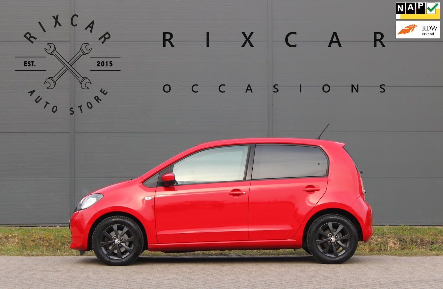 Skoda Citigo - 1.0 Greentech Fresh Airco CruiseControl AllSeason !!NIEUWBINNEN!! - AutoWereld.nl