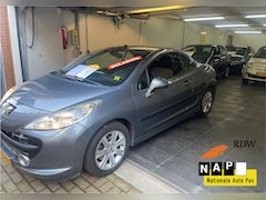 Peugeot 207 CC - 1.6 VTi Première Peugeot 207 CC 1.6 VTi Antraciet Grijs 3-Deurs Cabriolet