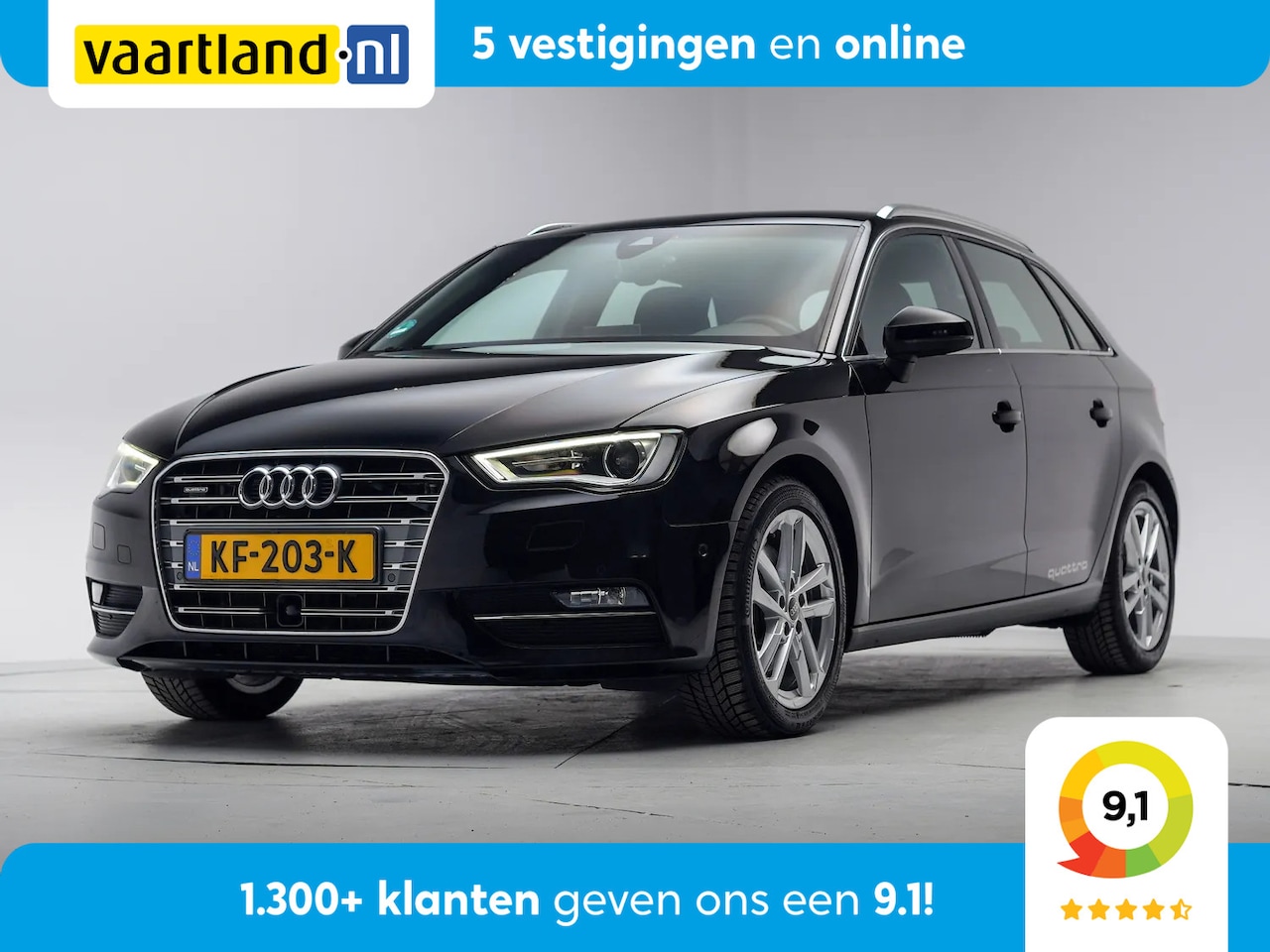Audi A3 - 1.8 TFSI Quattro 180PK! Aut. [Xenon Trekhaak Stoelverwarming ] - AutoWereld.nl