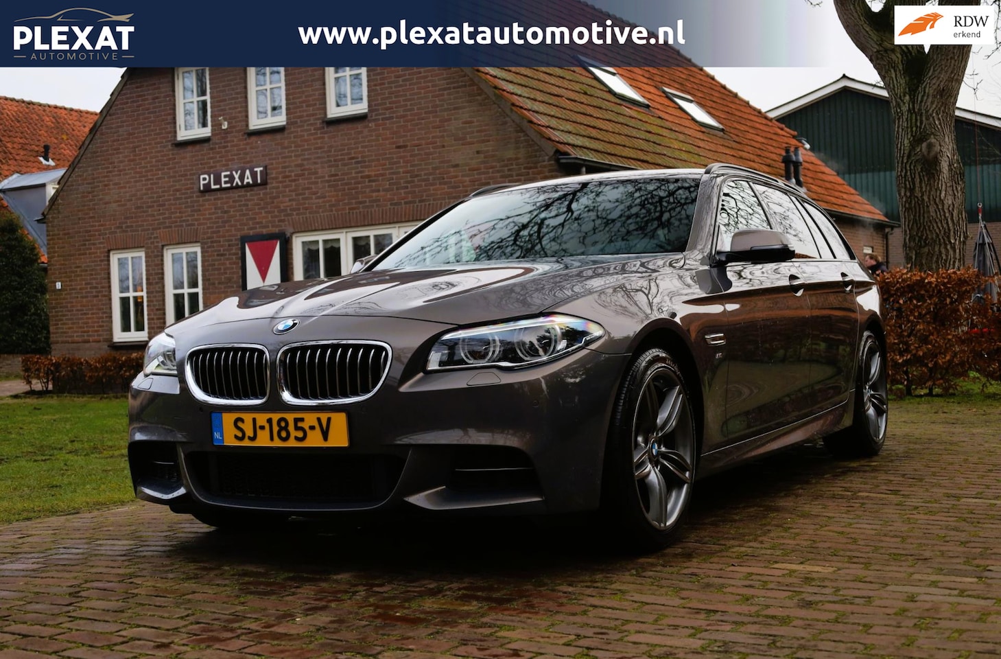 BMW 5-serie Touring - 520d M Sport Edition Aut. | M-Pakket | Champagner Quarz | Full Led | Lederen Dashboard | R - AutoWereld.nl