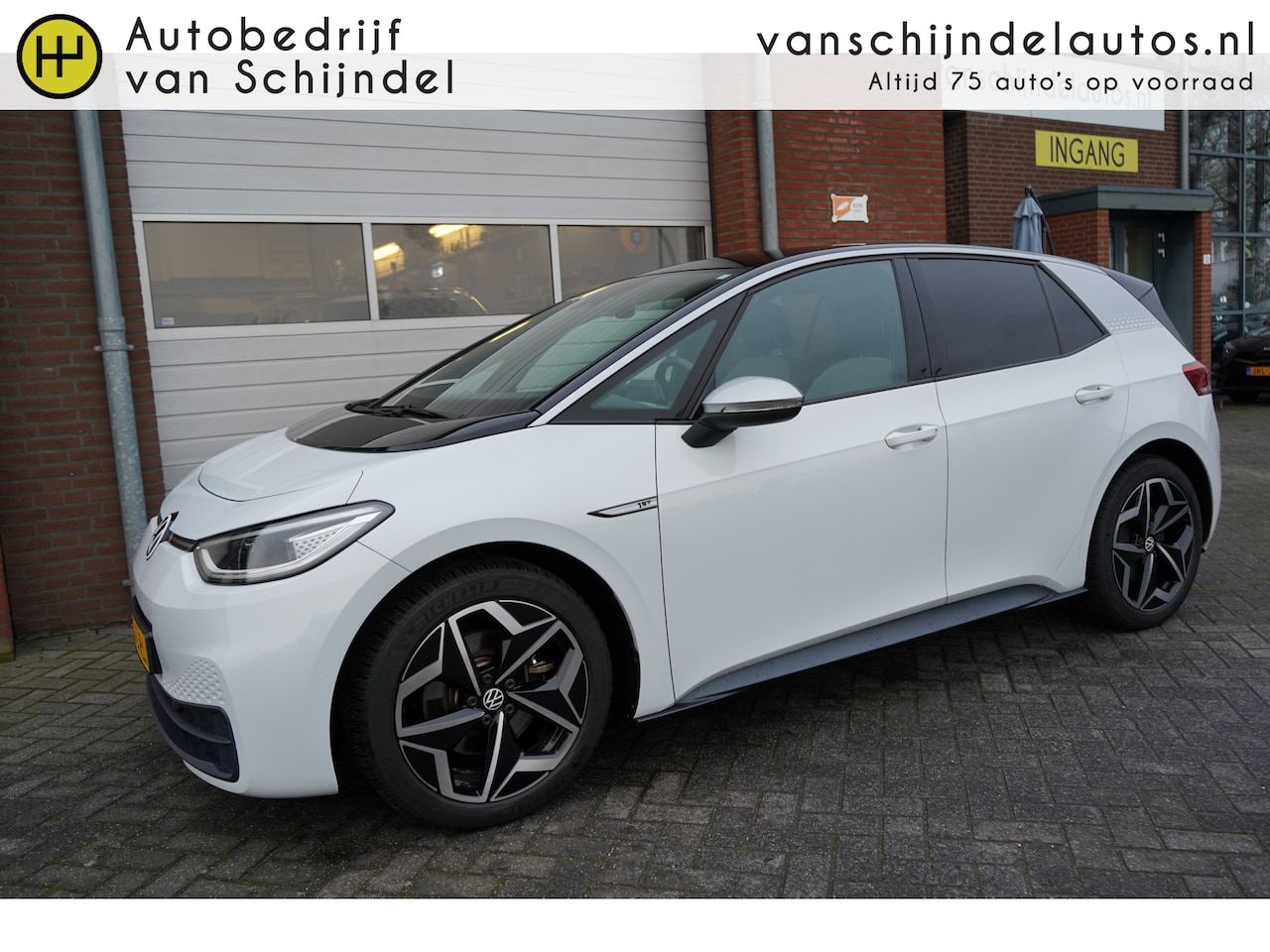 Volkswagen ID.3 - FIRST PLUS 58KWH OKT 2020 ORIGINEEL NEDERLANDS MATRIXX LED CAMERA STOELVERWARMING ANDROID/ - AutoWereld.nl