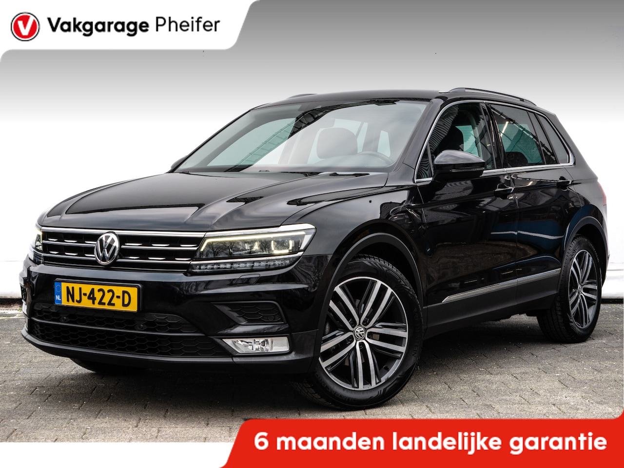 Volkswagen Tiguan - 1.4 TSI 125pk Connected Series Full led/ Navigatie/ Carplay/ Climate control/ Cruise contr - AutoWereld.nl