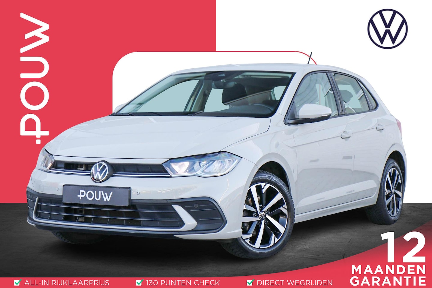 Volkswagen Polo - 1.0 TSI 95pk Life Business | Navigatie | App Connect | Keyless | Climatronic - AutoWereld.nl