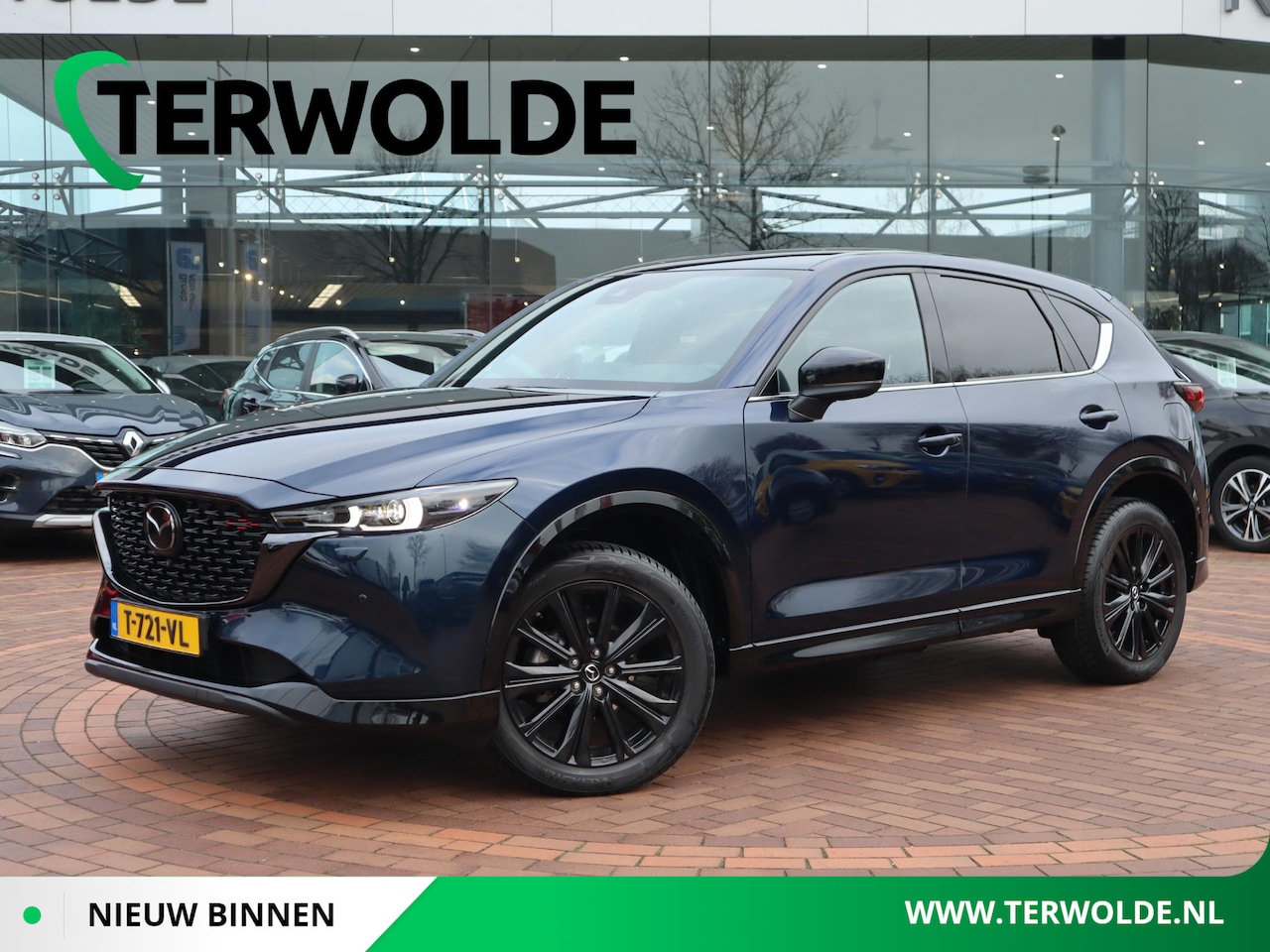 Mazda CX-5 - 2.0 e-SkyActiv-G M Hybrid 165 Homura | Automaat | Lederen bekleding | Parkeercamera | - AutoWereld.nl