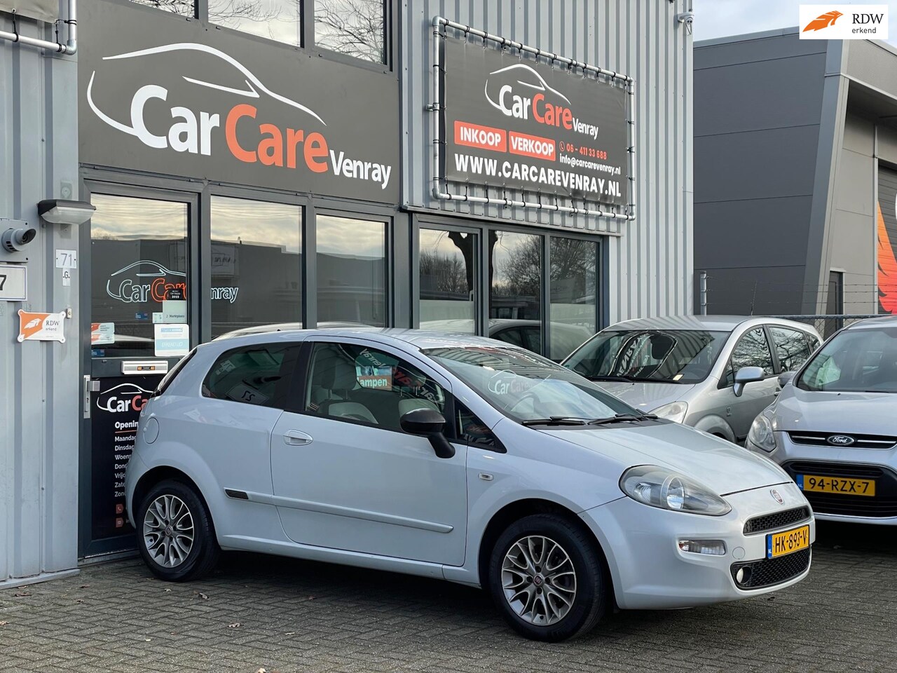 Fiat Punto Evo - 1.2 Pop|APK02-2027|AIRCO|2 SLEUTELS| - AutoWereld.nl
