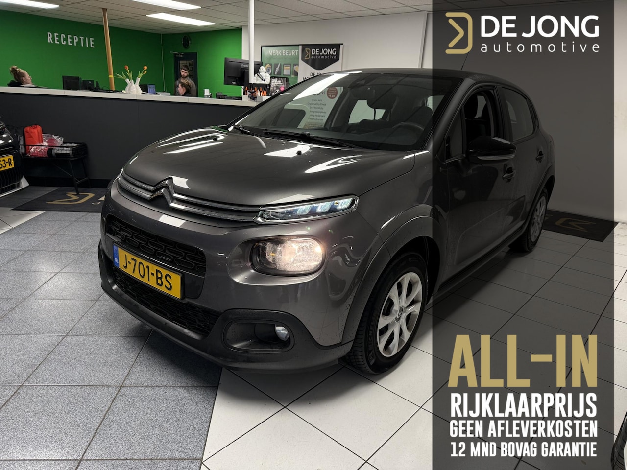 Citroën C3 - 1.2 PureTech S&S Feel ALL-IN RIJKLAAR/Navi/Clima/Parkeersensoren/Lage kilometerstand - AutoWereld.nl