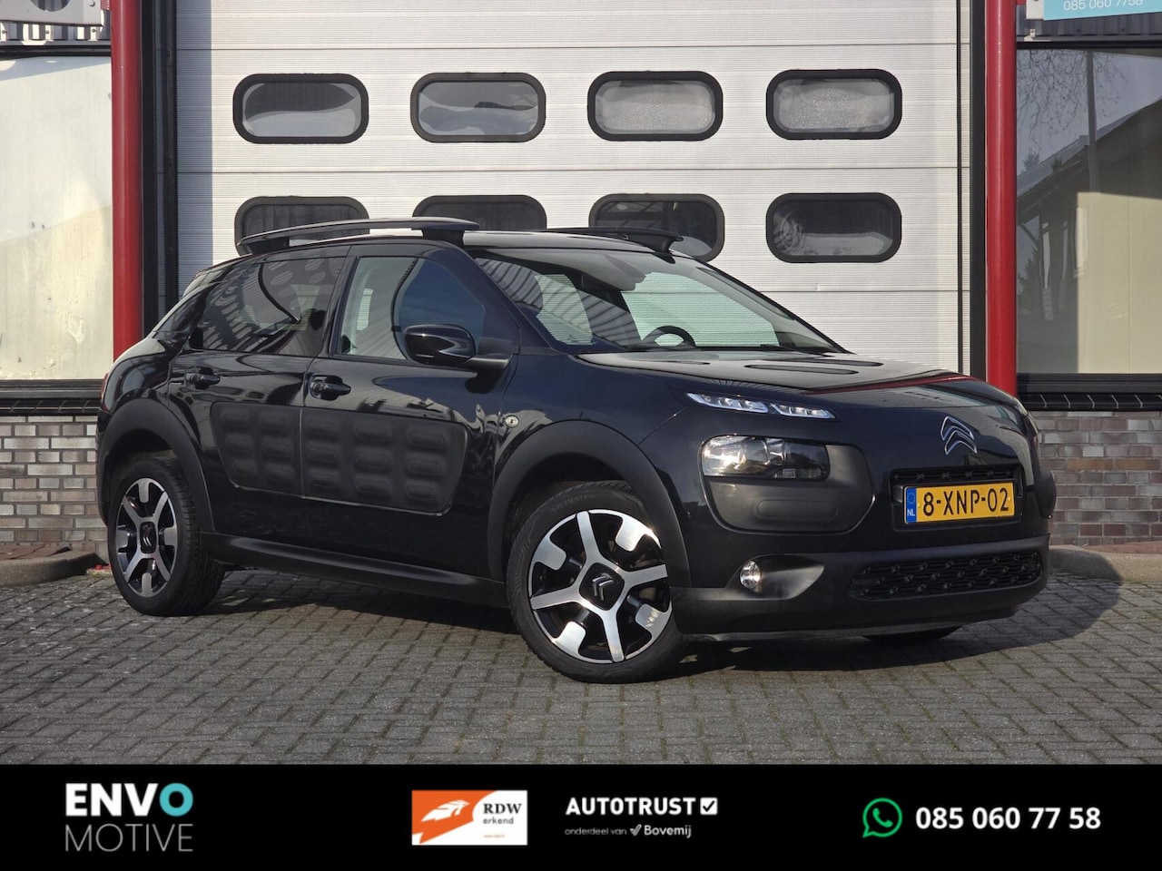 Citroën C4 Cactus - 1.2 e-VTi Shine AUTOMAAT Navi/Clima/Camera - AutoWereld.nl