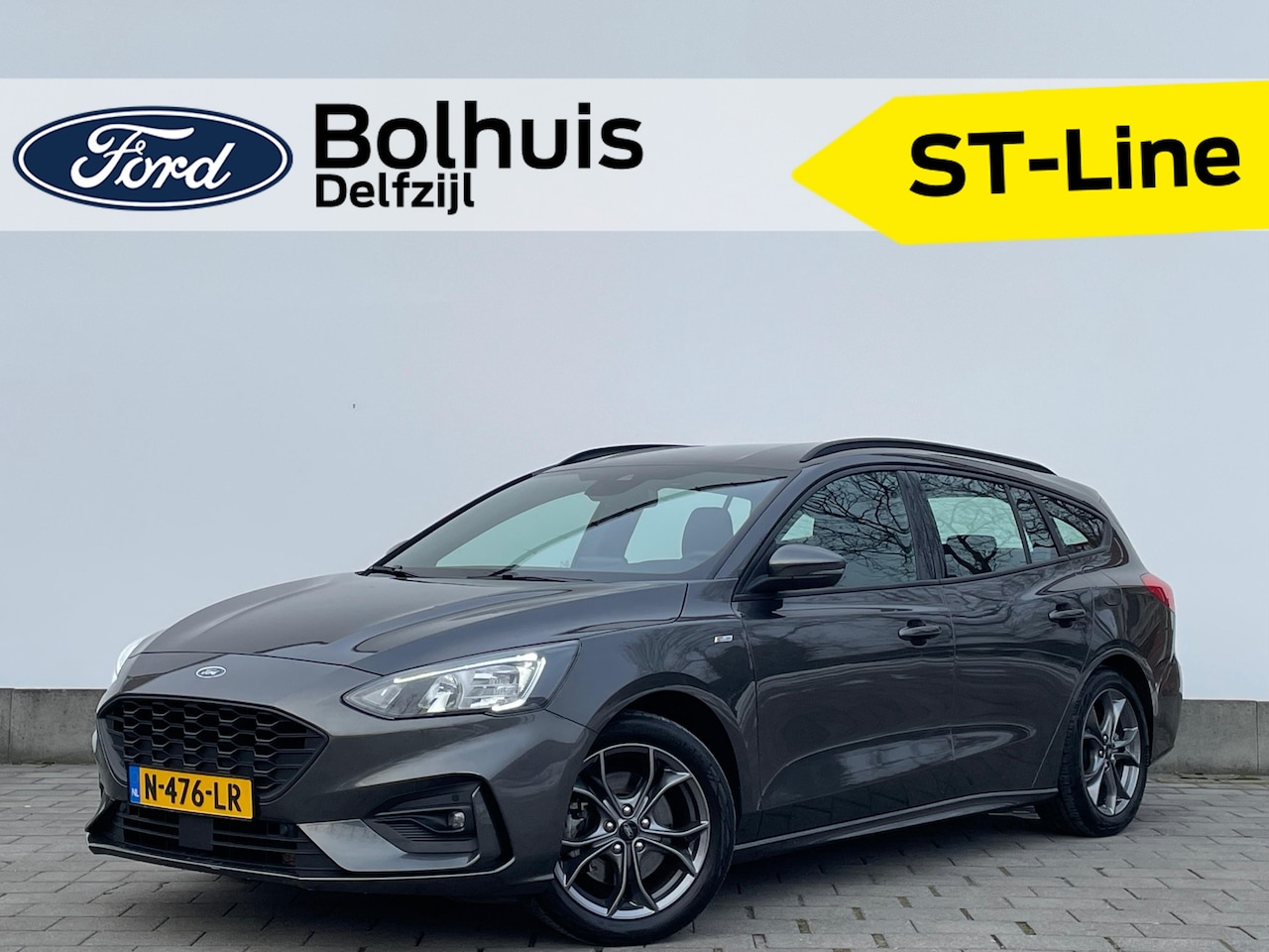 Ford Focus Wagon - EcoBoost Hybrid ST Line Business | Winter Pack | Adapt. Cruise | Camera | 100% dealeronder - AutoWereld.nl
