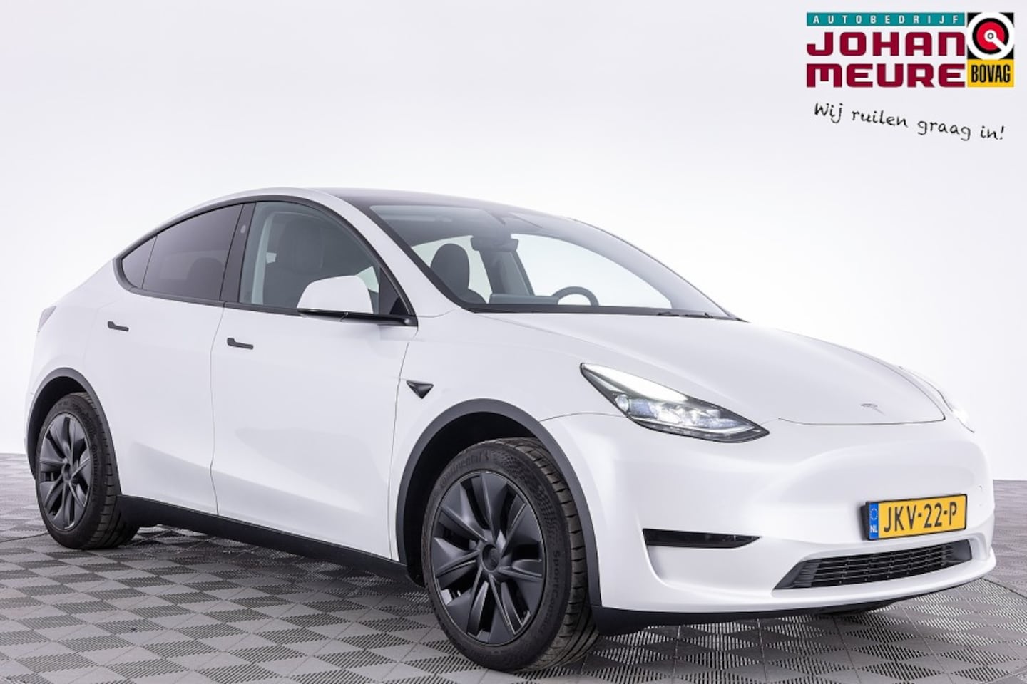 Tesla Model Y - RWD 58 kWh | PANORAMADAK | LEDER - AutoWereld.nl