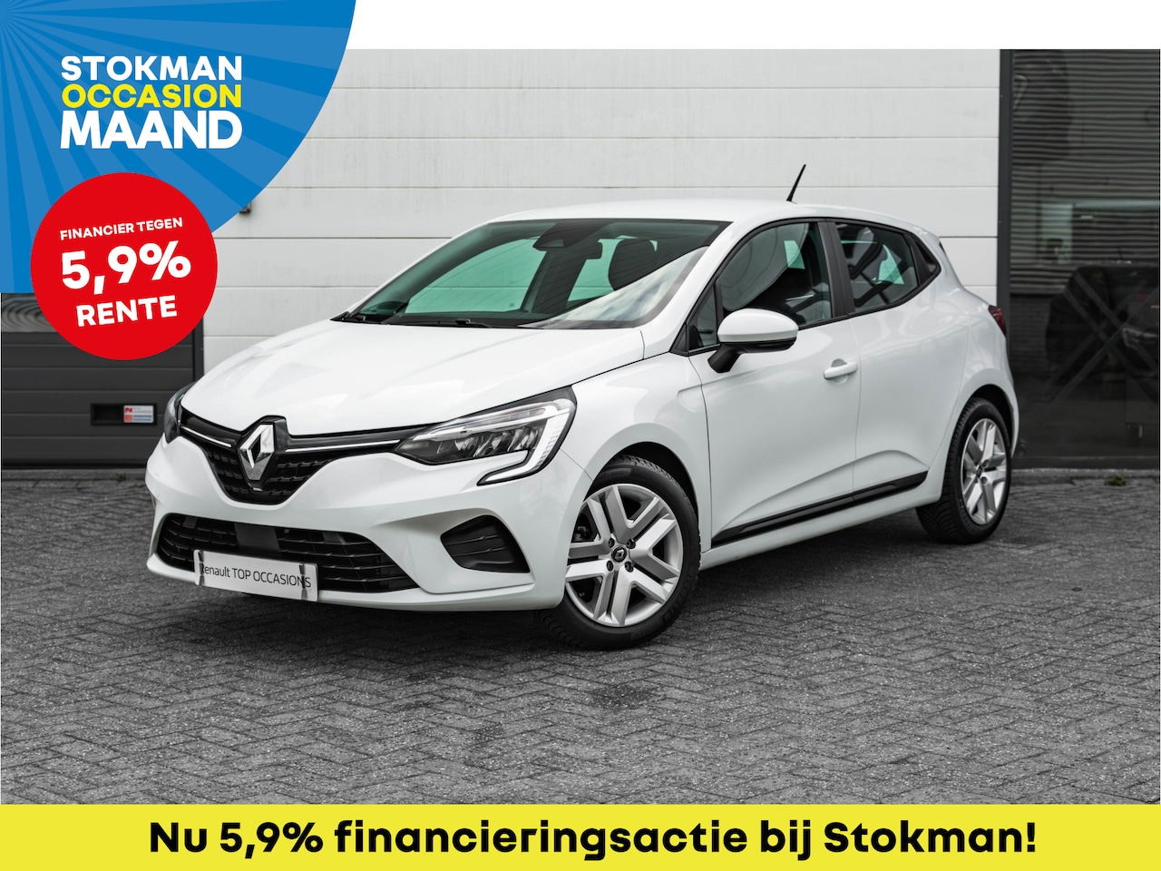 Renault Clio - 1.0 TCe 92 PK Bi-Fuel Zen | 4 seizoensbanden | Airco | NAVI | parkeersensoren achter | App - AutoWereld.nl