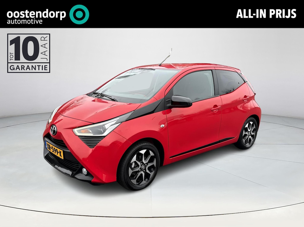 Toyota Aygo - 1.0 VVT-i x-joy | Apple CarPlay/Android auto | Achteruitrijcamera | Fietsendragerbeugel - AutoWereld.nl
