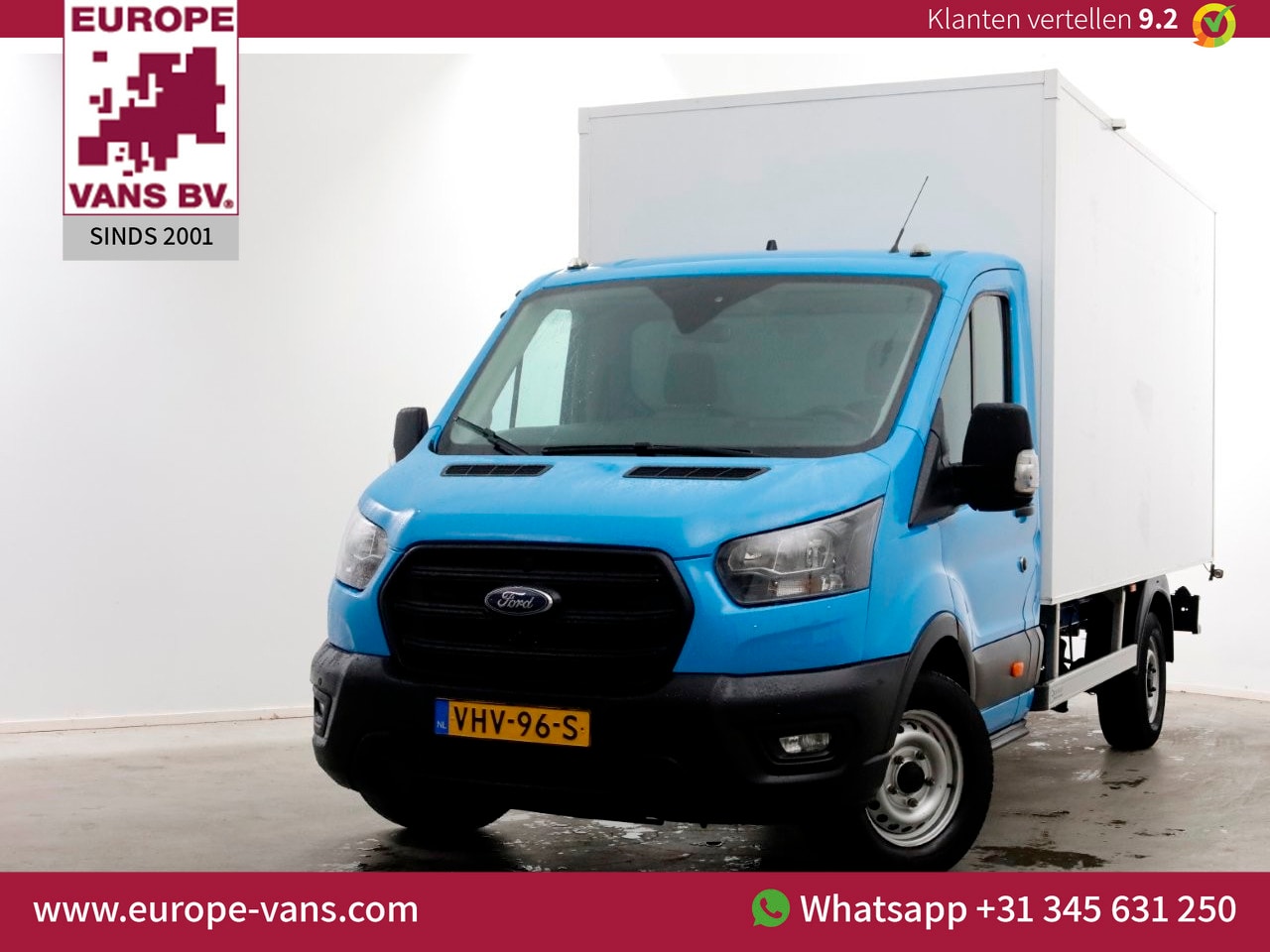Ford Transit - 350 2.0 TDCI 130pk Bakwagen met achterdeuren 2 Persoons 12-2020 - AutoWereld.nl