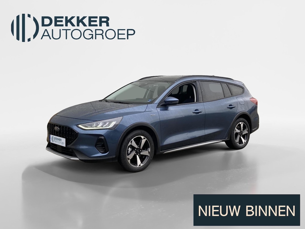 Ford Focus - 1.0 EcoBoost Hybrid 155 pk Automaat Active X- Panoramadak - Elektrische achterklep - Drive - AutoWereld.nl