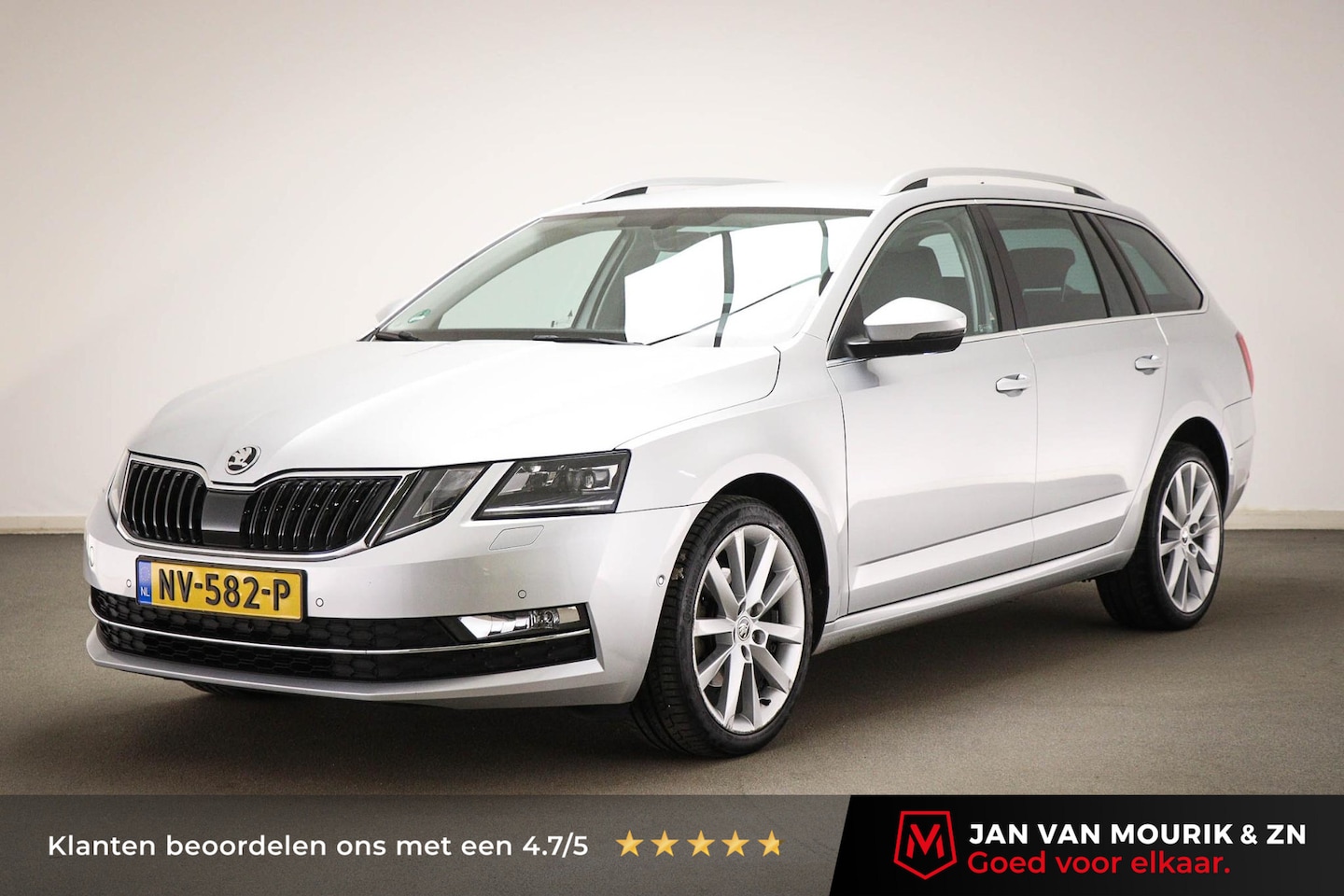 Skoda Octavia Combi - 1.0 TSI Greentech Style Business | TECH PACK | LED | HALF LEDER | STOELVERWARMING | TREKHA - AutoWereld.nl