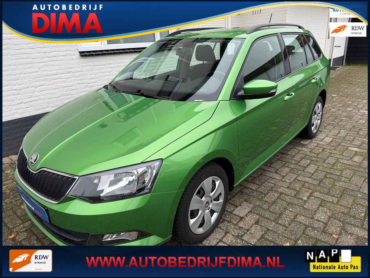Skoda Fabia Combi - 1.0 TSI Ambition/ 1e Eigenaar/ Airco/ Cruise Control/ PDC/ Stoelverwarming - AutoWereld.nl
