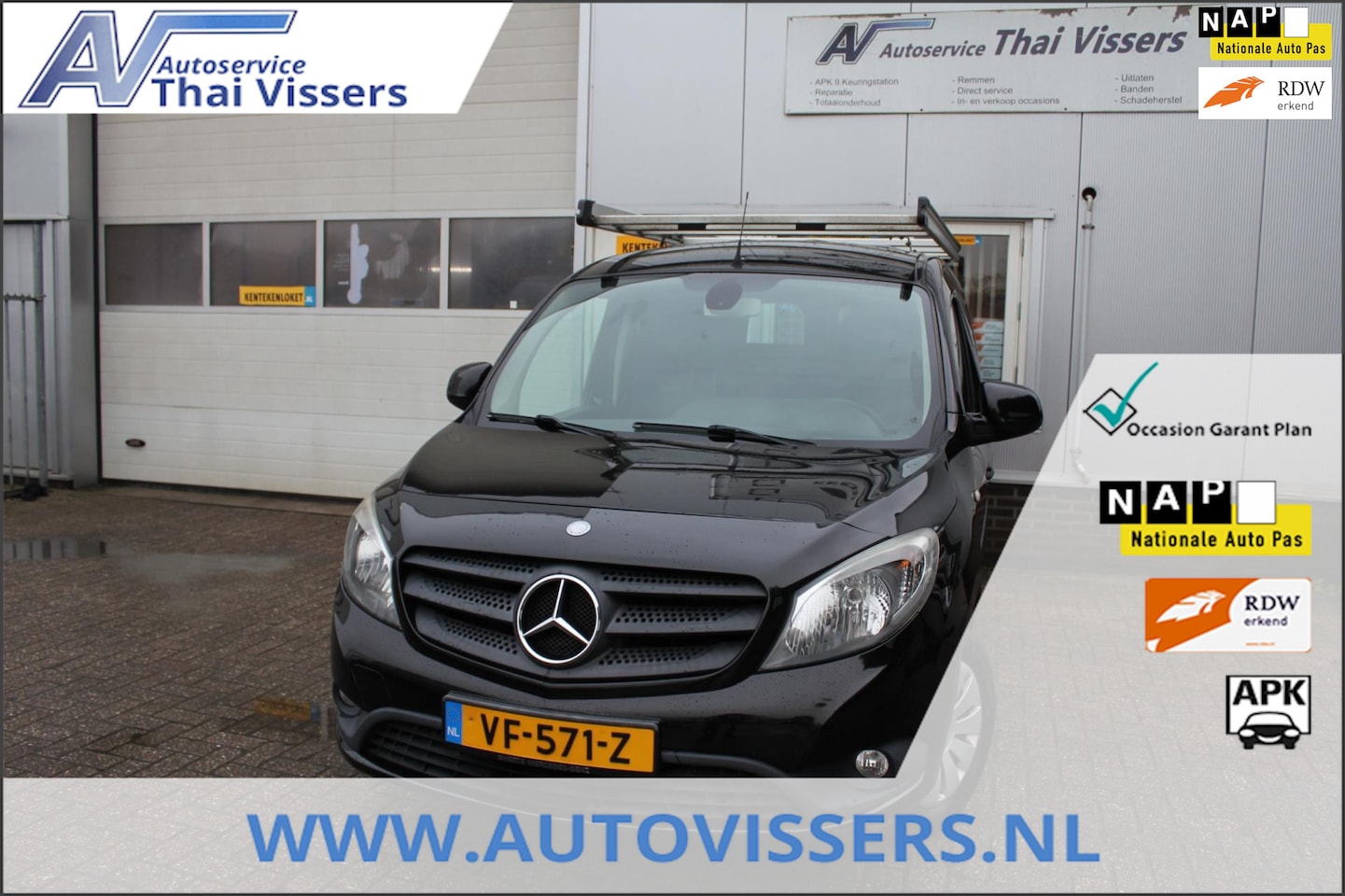 Mercedes-Benz Citan - 109 CDI Airco Marge auto Cruise Apk 30-1-27 - AutoWereld.nl