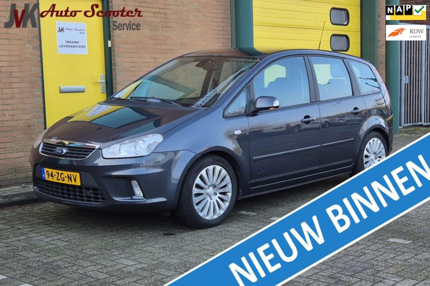 Ford C-Max - 2.0-16V Titanium Cruise Control! Airco! Trekhaak! NAP! - AutoWereld.nl