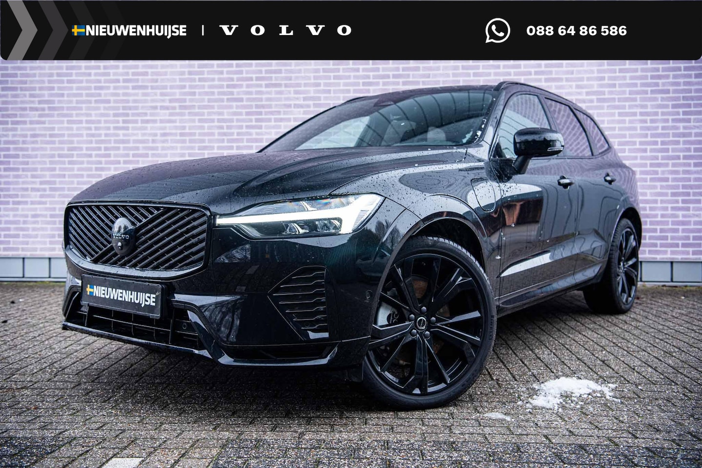 Volvo XC60 - 2.0 T6 Plug-in hybrid AWD Plus Black Edition | Luchtvering | Stoel-/Stuurverwarming | Schu - AutoWereld.nl