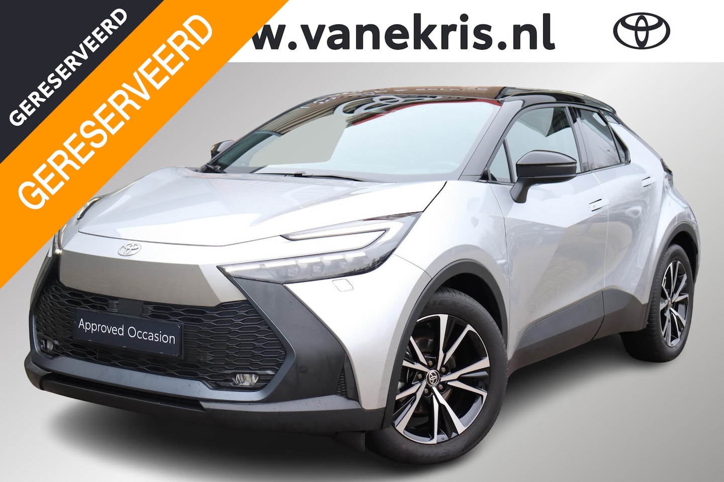 Toyota C-HR - 1.8 Hybrid 140 First Edition Bitone Limited , Stoel- en stuurverwarming, Dodehoekdetectie - AutoWereld.nl
