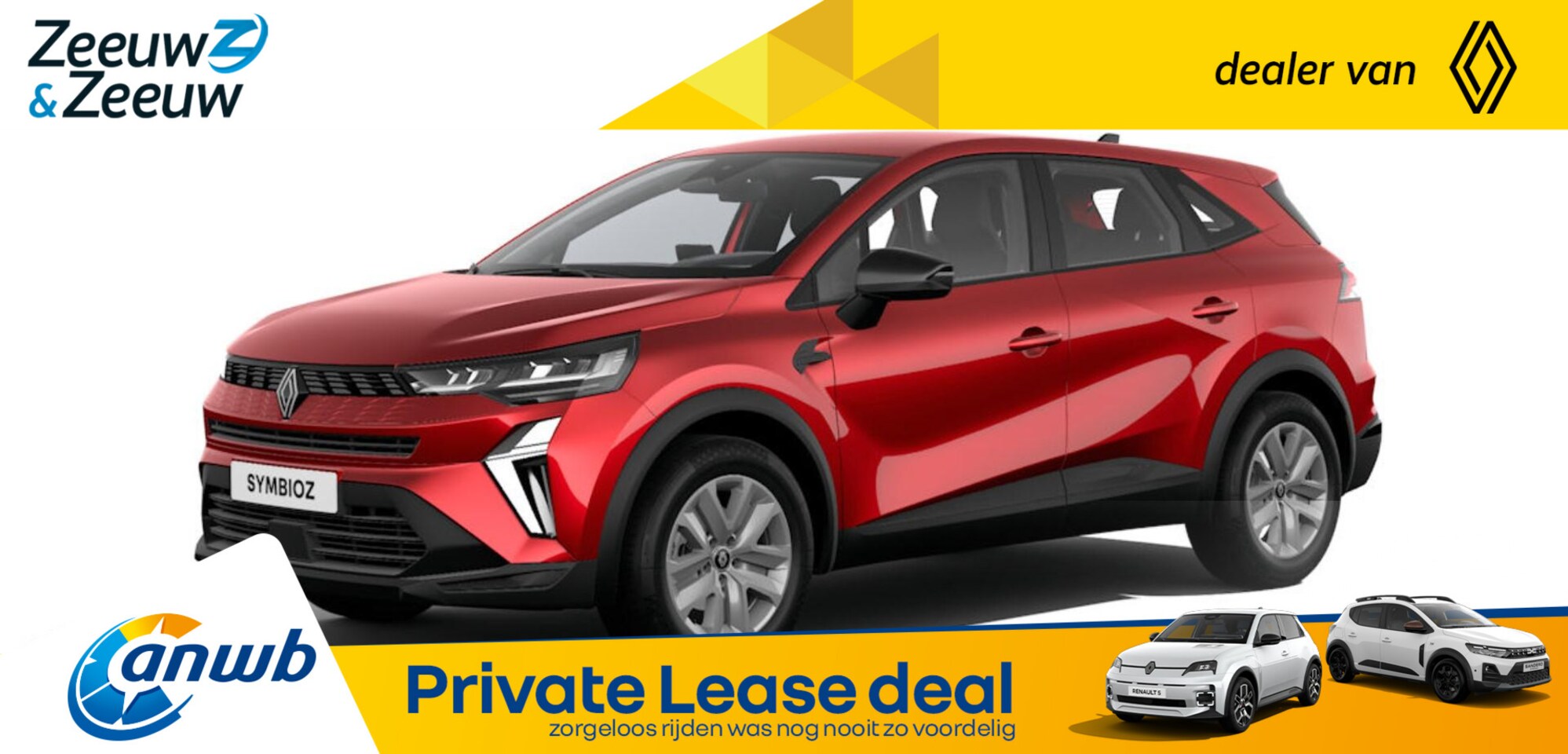 Renault Symbioz - E-Tech full hybrid 160 evolution | Nu leverbaar met €2.000,- EXTRA Zeeuw & Zeeuw voorraadk - AutoWereld.nl