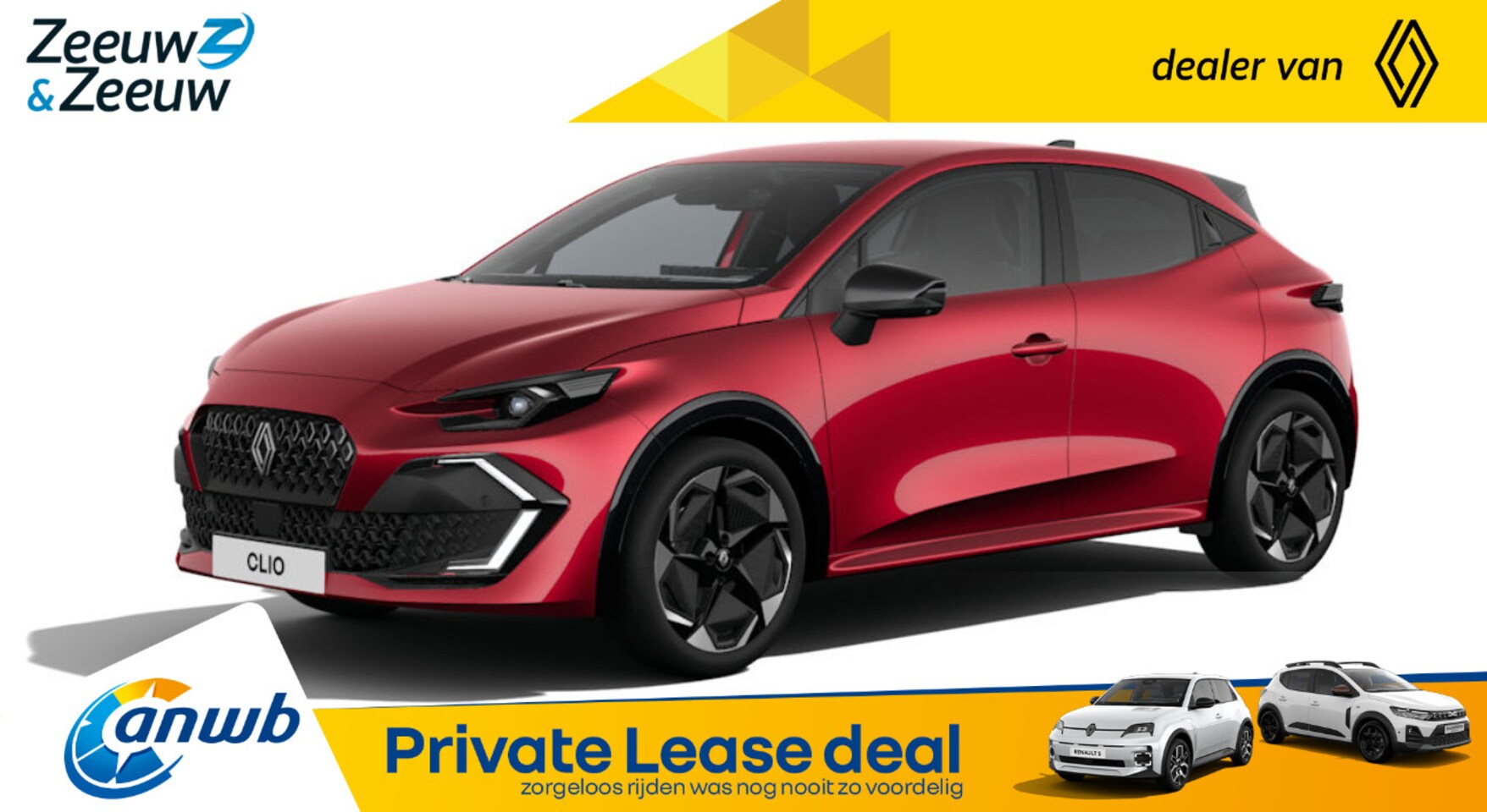 Renault Clio - (ANWB Private Lease Actie v.a. €384) TCe 115 techno | Nu met Gratis PACK Premiere | Wij ma - AutoWereld.nl