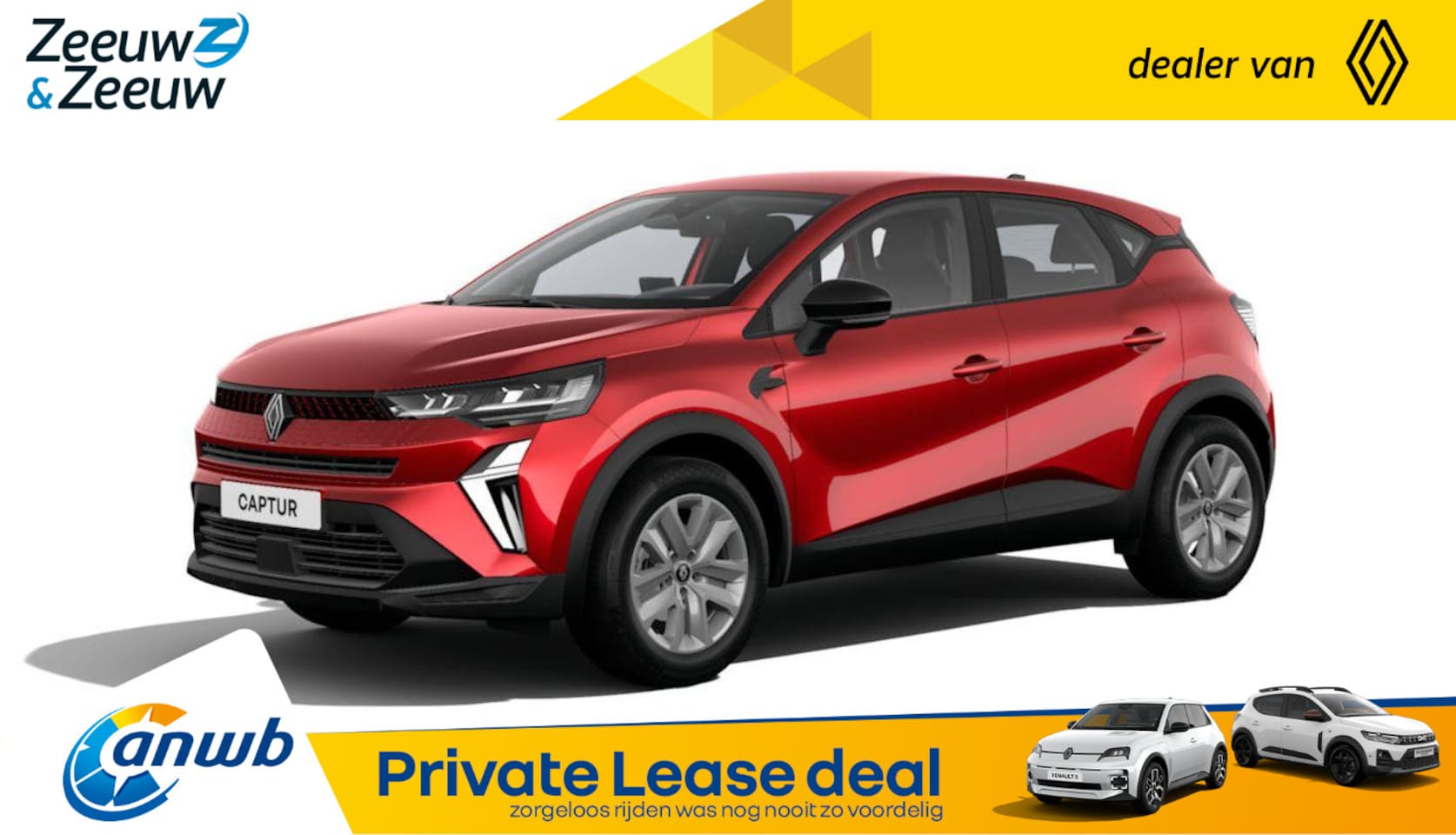 Renault Captur - E-Tech full hybrid 160 evolution | Nu leverbaar met €2.000,- EXTRA Zeeuw & Zeeuw korting e - AutoWereld.nl