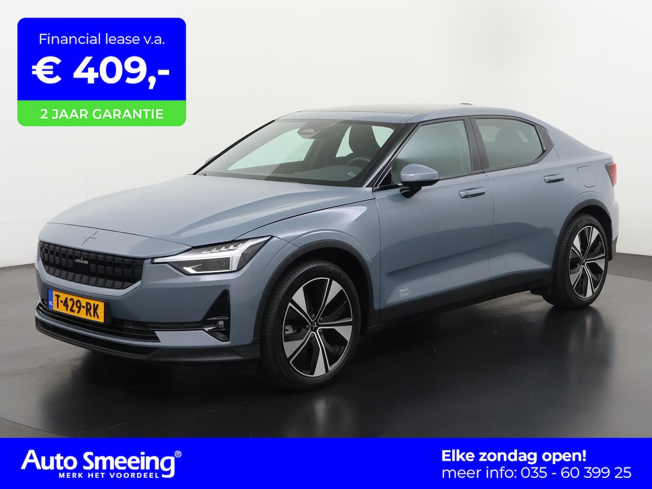Polestar 2 - Long Range SM 78 kWh | SOH 93% | Panoramadak | Trekhaak | Memory Stoel | Zondag Open! - AutoWereld.nl