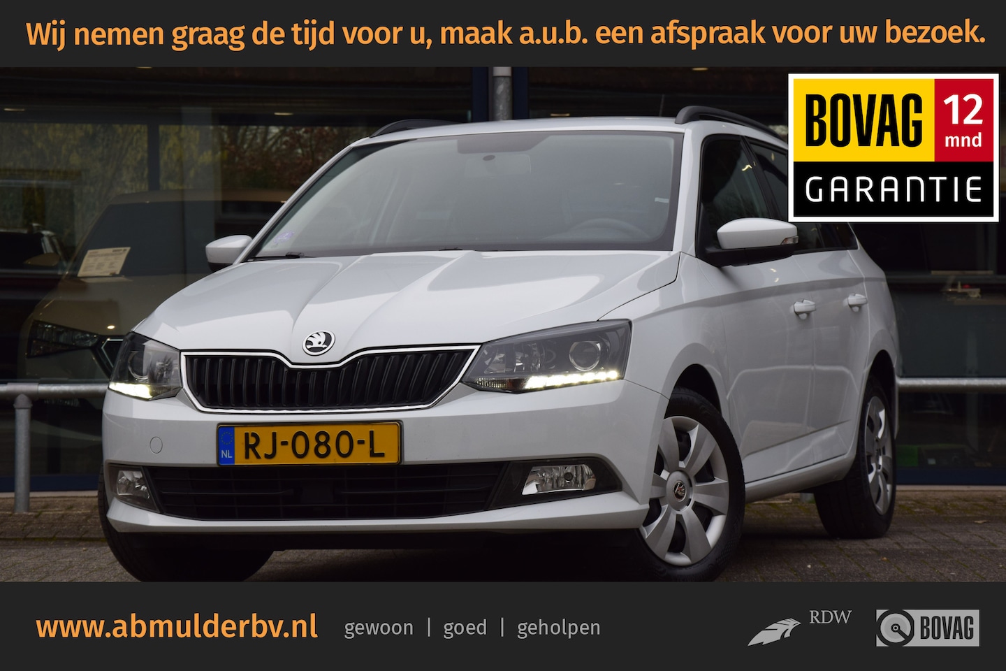 Skoda Fabia Combi - 1.0 TSI Ambition | Org. NL | BOVAG Garantie | Trekhaak | Cruise Control | Airconditioning - AutoWereld.nl