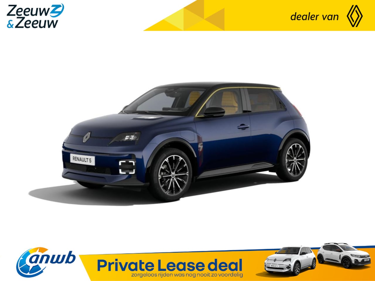 Renault 5 - urban range iconic cinq 40 kWh | Auto van het Jaar 2025 | Nu leverbaar met €1500,- extra v - AutoWereld.nl