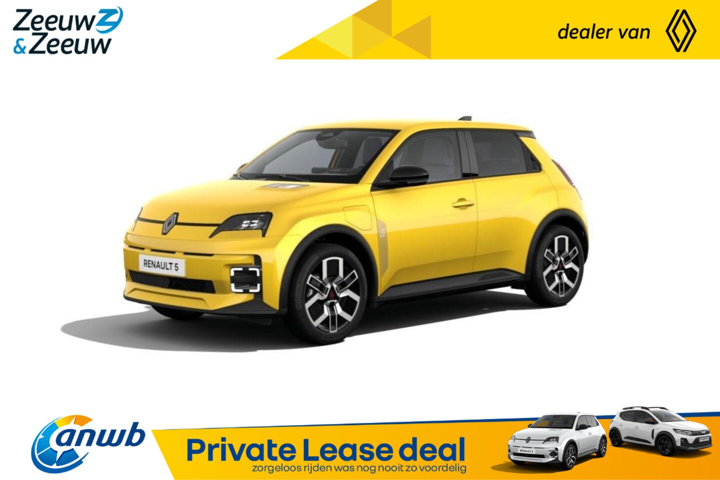 Renault 5 - (Z&Z Renault Private Lease vanaf €379,-) urban range techno 40 kWh | Auto van het Jaar 202 - AutoWereld.nl