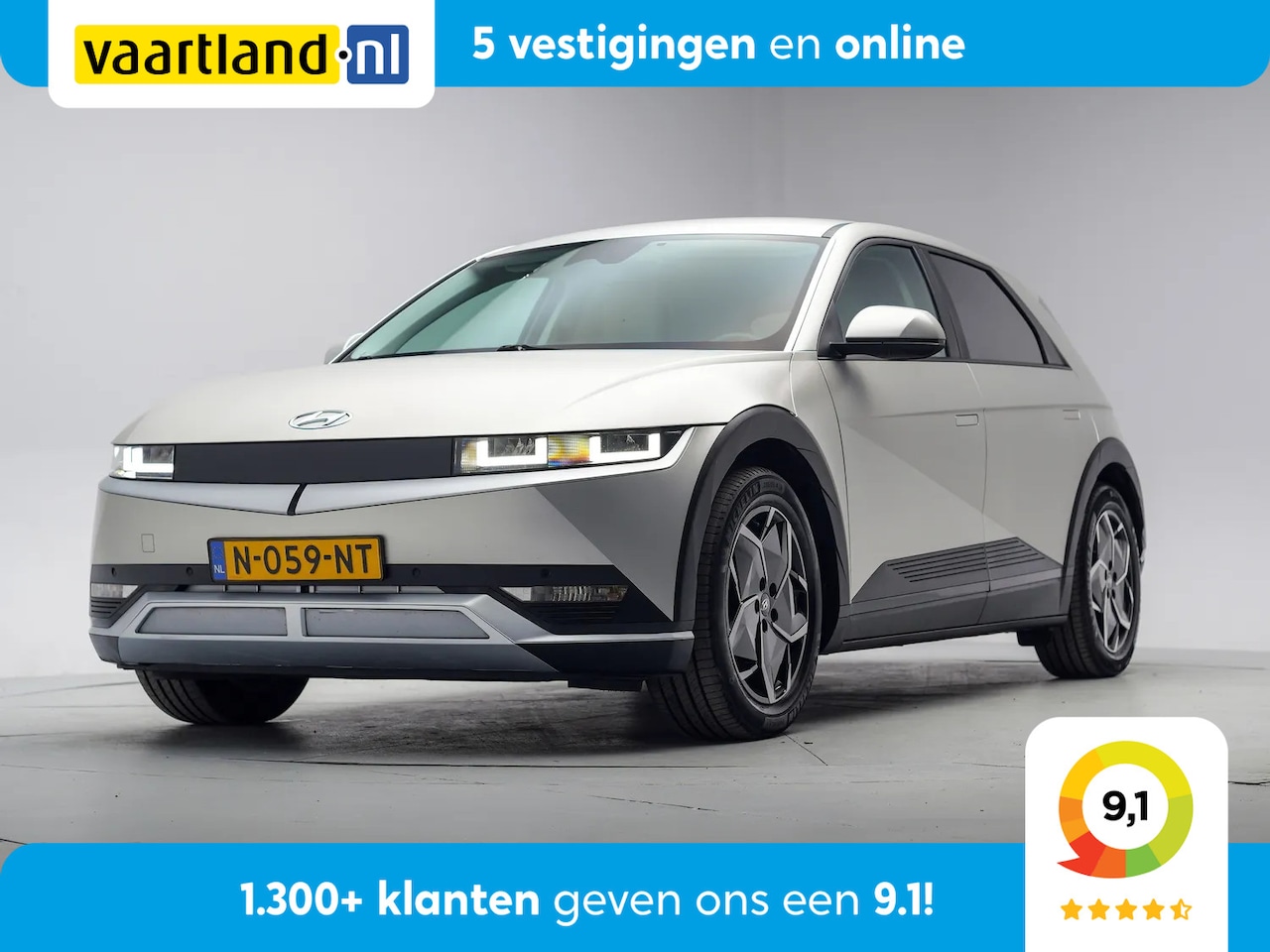 Hyundai IONIQ 5 - Connect+ 3 fase [ LED Bose Leder Trekhaak Head-up Warmtepomp ] - AutoWereld.nl