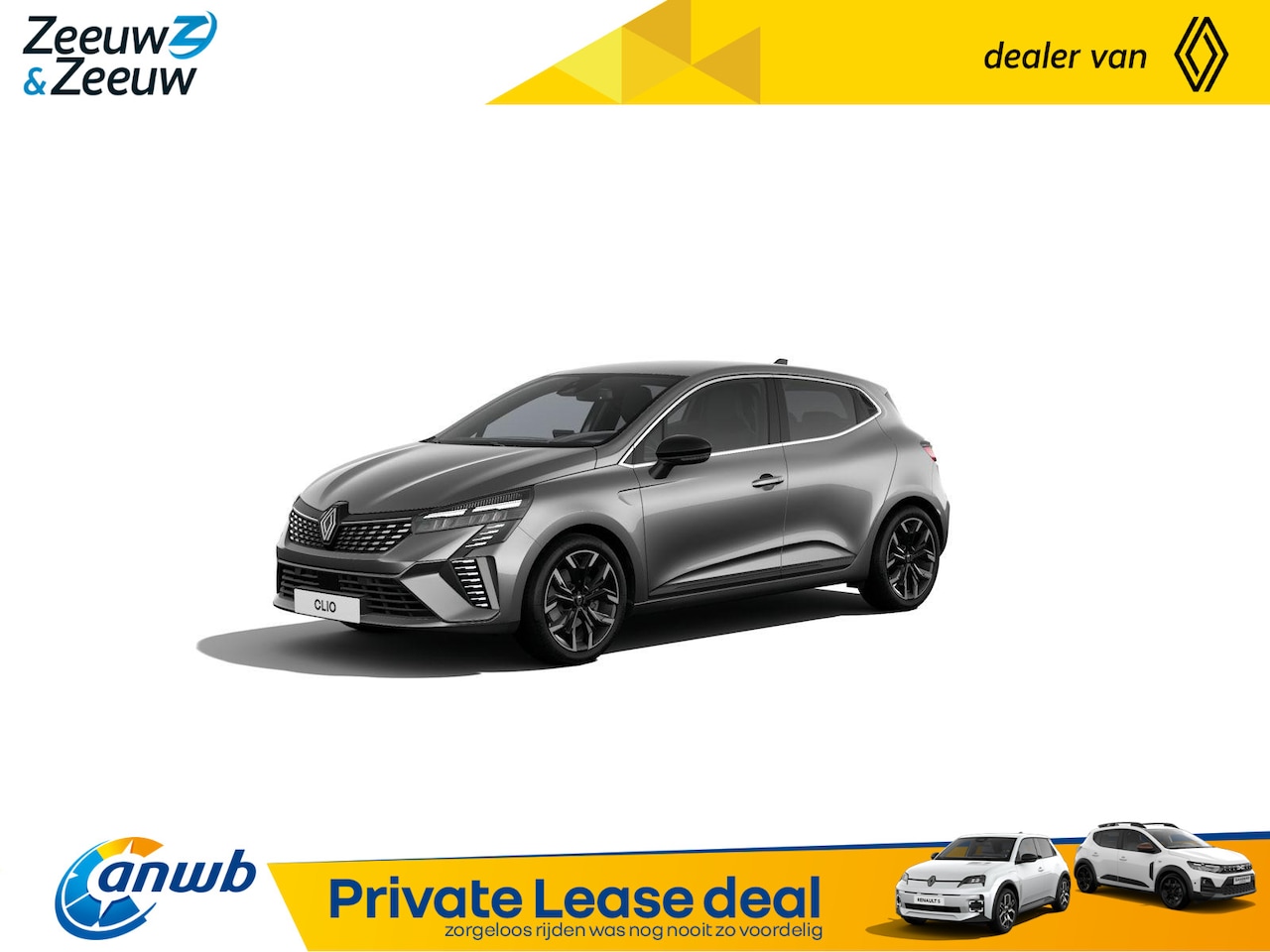 Renault Clio - E-Tech Full Hybrid 145 Techno | NU met € 3000,- Zeeuw en Zeeuw RUN OUT korting | + 5 jaar - AutoWereld.nl