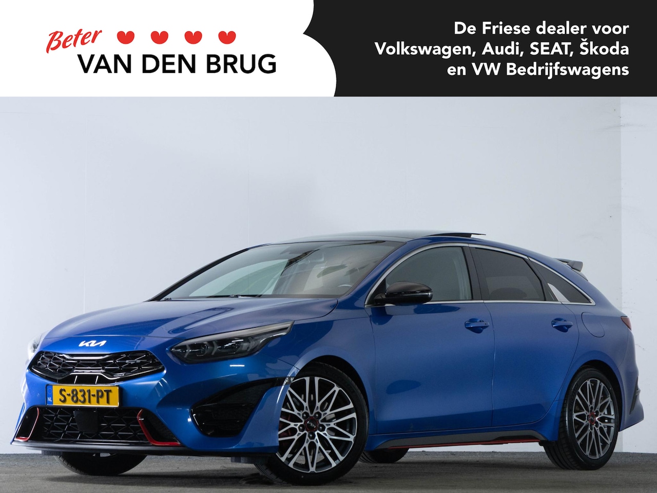 Kia Pro cee'd - GT 1.6 T-GDi 204 PK | LED | Panoramadak | JBL Audio | Adaptieve Cruise Control | Achteruit - AutoWereld.nl