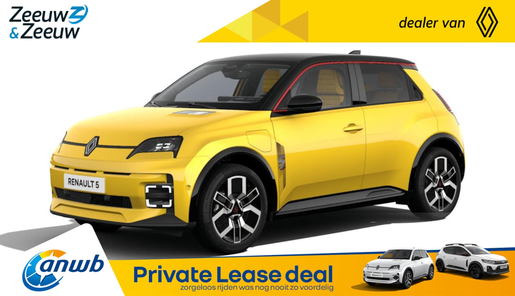 Renault 5 - Urban Range Iconic Cinq 120 PK | Nu uit voorraad leverbaar met € 800,- korting | Pack Safe - AutoWereld.nl