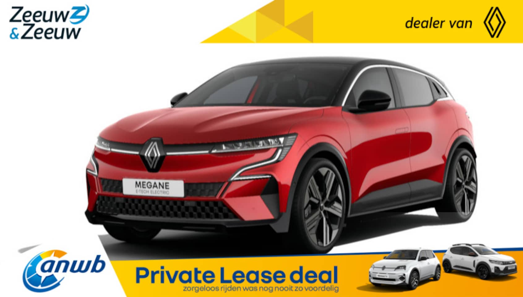 Renault Mégane E-Tech - comfort range iconic 60 kWh Renault Megane E-Tech Comfort Range Iconic 60 kWh | 220PK | NU - AutoWereld.nl