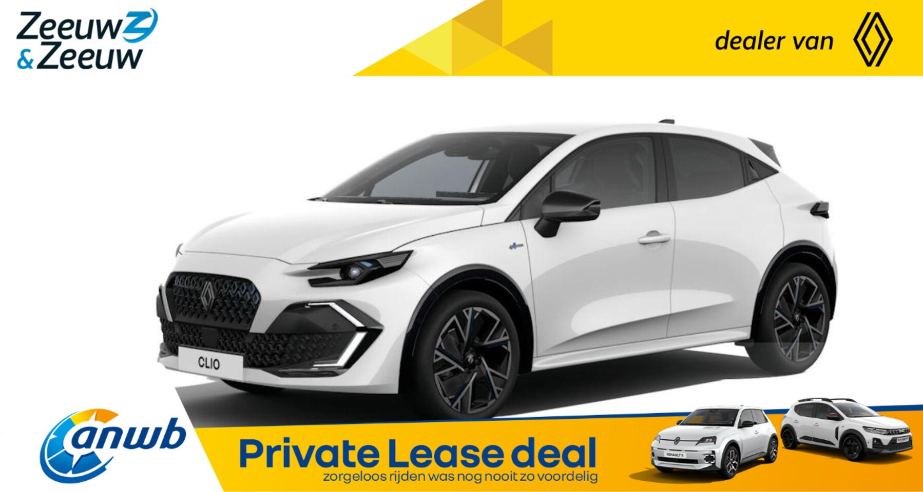 Renault Clio - Esprit Alpine * LMV * ACC * Blindspot warning * Verwarmbare voorstoelen * NU TE BESTELLEN - AutoWereld.nl