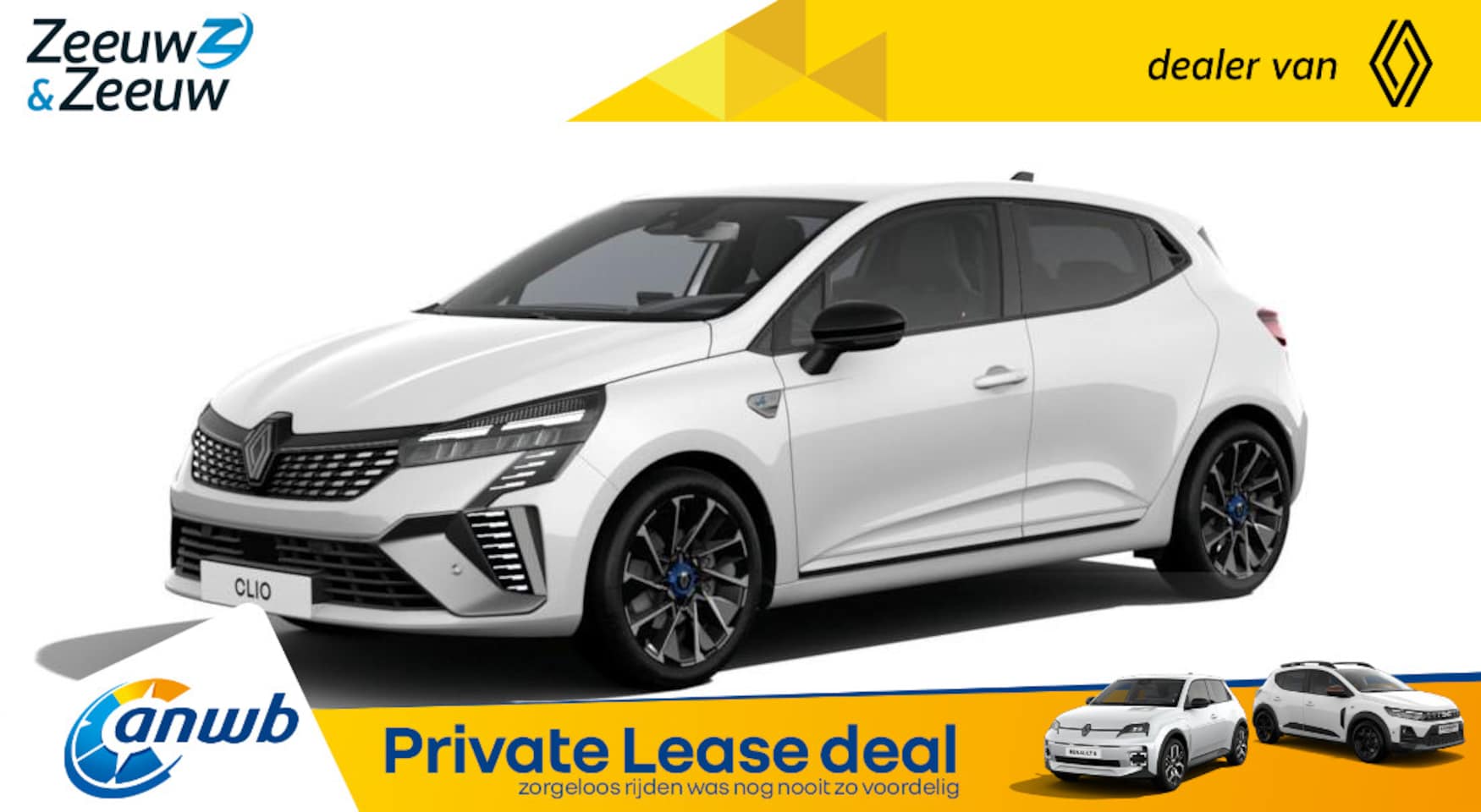 Renault Clio - 1.6 E-Tech Full Hybrid 145 esprit Alpine * CLIO RUN OUT ACTIE, € 3.000,- KORTING * 5 JAAR - AutoWereld.nl