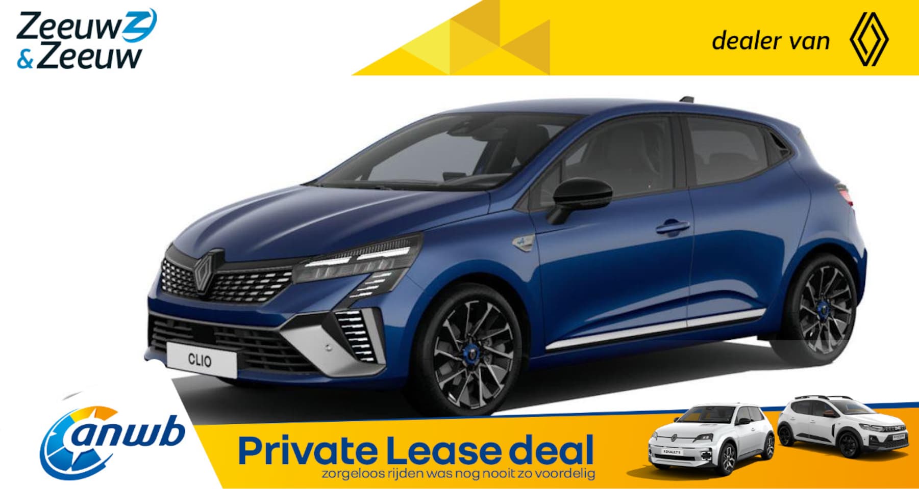 Renault Clio - 1.6 E-Tech Full Hybrid 145 esprit Alpine * CLIO RUN OUT ACTIE, € 3.000,- KORTING * 5 JAAR - AutoWereld.nl