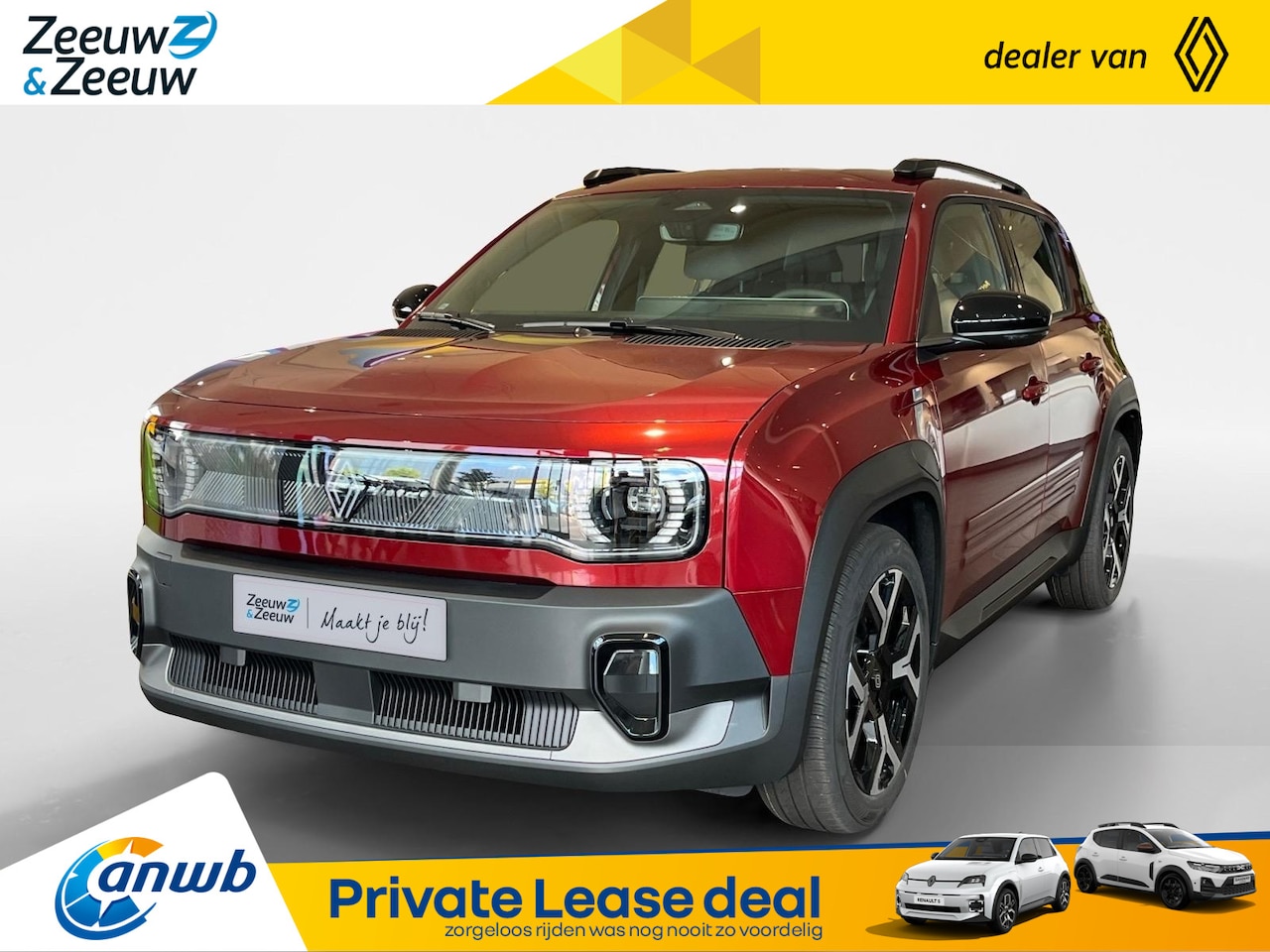 Renault 4 - comfort range techno 52 kWh Op voorraad bij Zeeuw & Zeeuw Naaldwijk * € 2.500,- VOORRAAD P - AutoWereld.nl