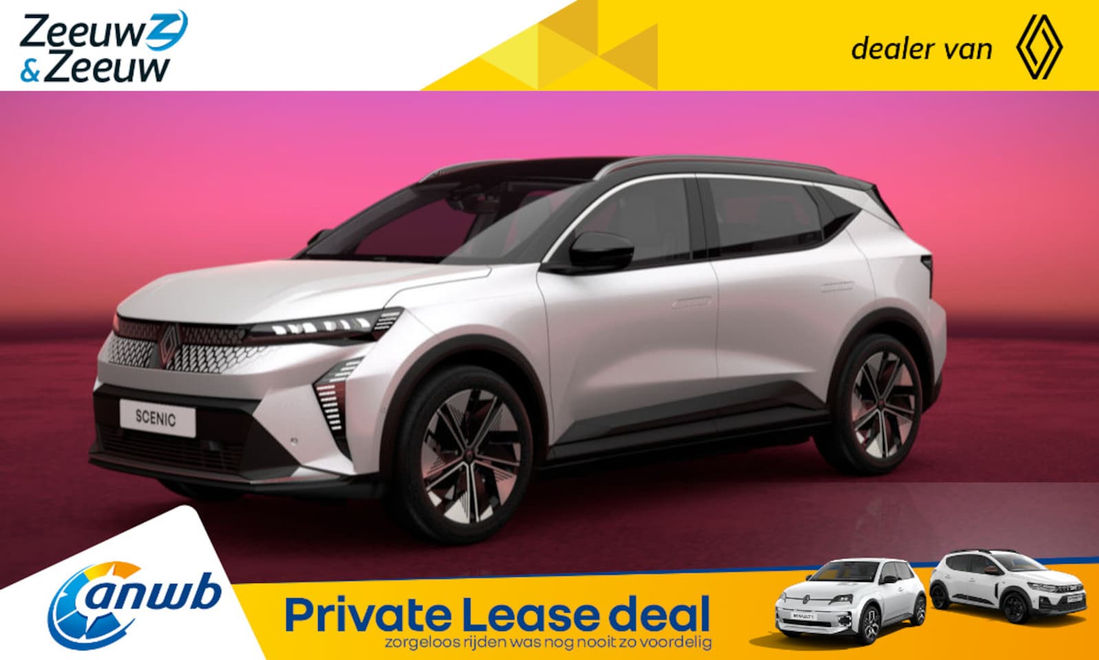 Renault Scenic E-Tech - EV60 comfort range techno Uit voorraad leverbaar op is op - AutoWereld.nl