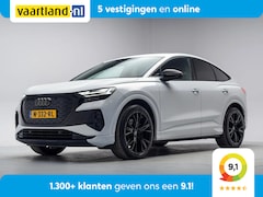 Audi Q4 Sportback e-tron - 40 e-tron Launch edition Advanced Plus 77kWh 3 fase [ LED Sportstoelen Stoelverwarming ]