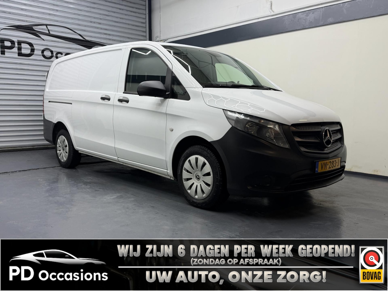 Mercedes-Benz Vito - 109 CDI Functional Lang - Parkeer sensoren - Airco - Dealer. Onderhouden - AutoWereld.nl