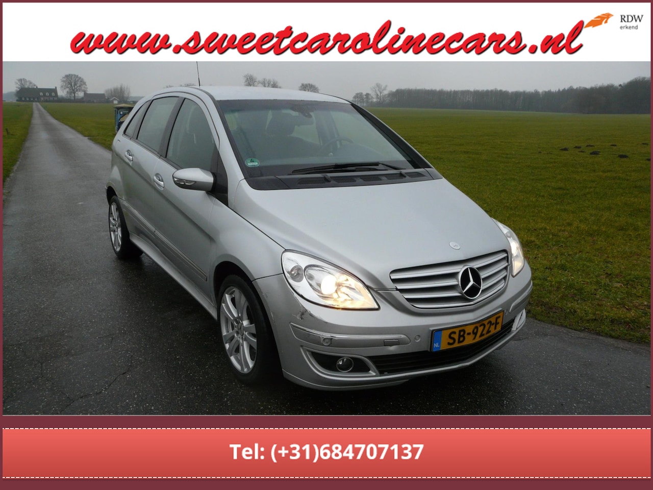 Mercedes-Benz B-klasse - 170 170,Automaat,Airco,Elec.pakket,Lmv's,Trekhaak! - AutoWereld.nl