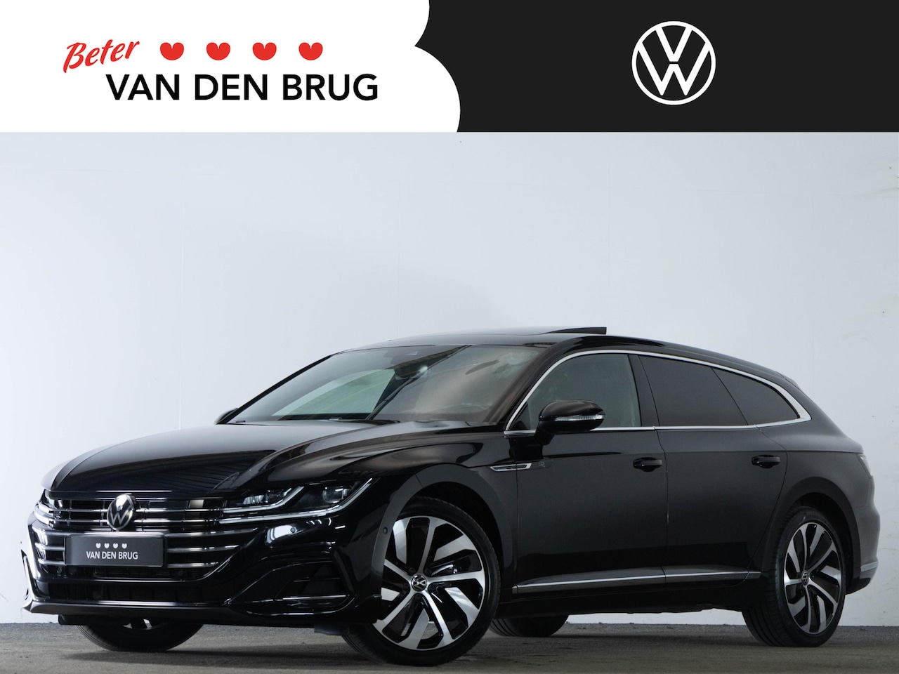 Volkswagen Arteon Shooting Brake - R-Line 1.4 TSI eHybrid 218 PK DSG | LED Matrix IQ | Panoramadak | DCC | Achteruitrijcamera - AutoWereld.nl