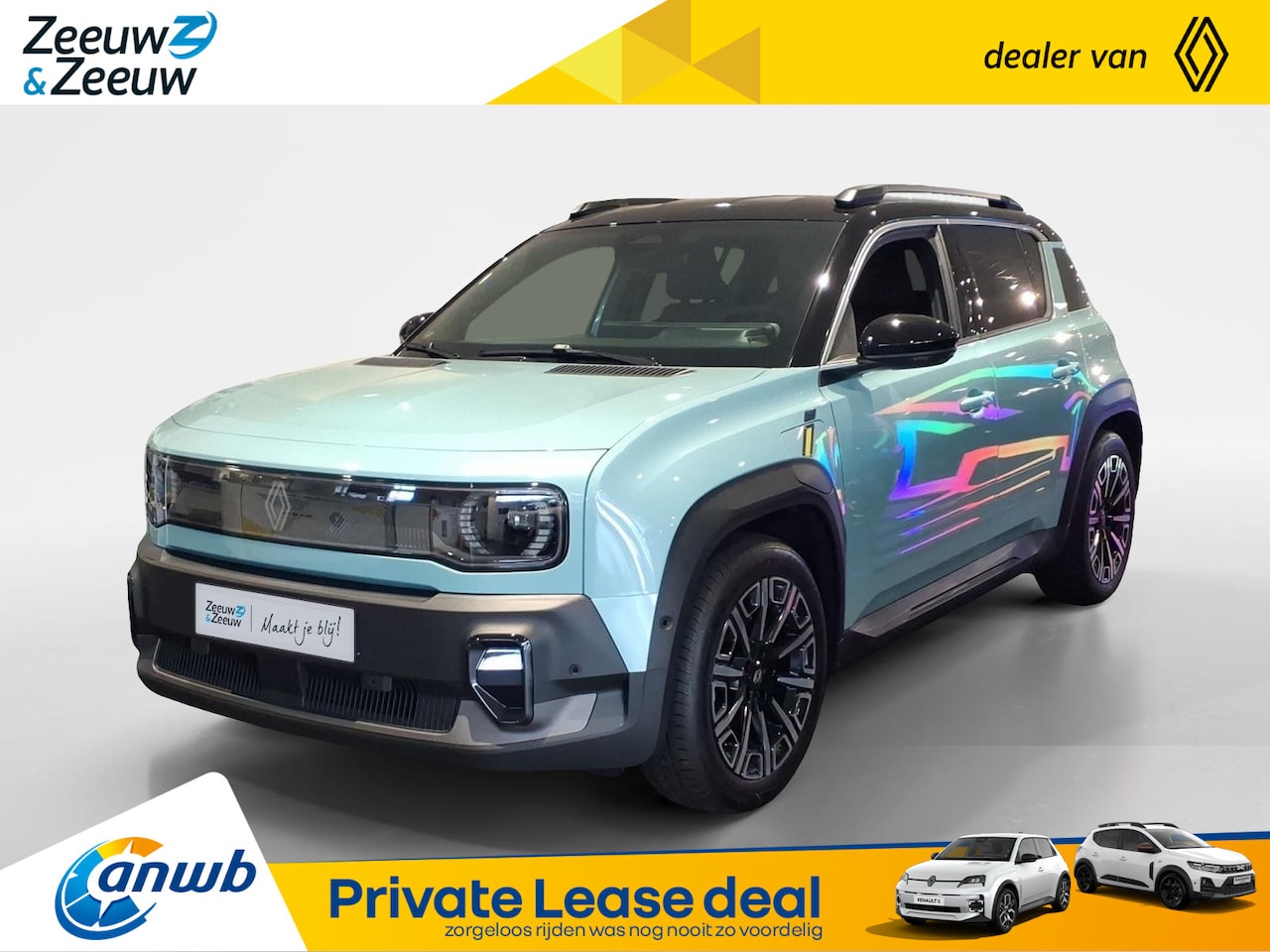 Renault 4 - comfort range iconic 52 kWh | Direct leverbaar €2.500,- korting | Gratis 5 Jaar Garantie | - AutoWereld.nl