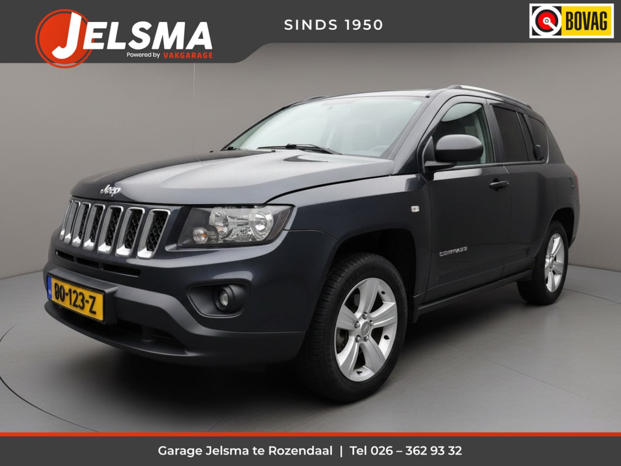 Jeep Compass - 2.0 Sport M/T, Airco | Trekhaak - AutoWereld.nl