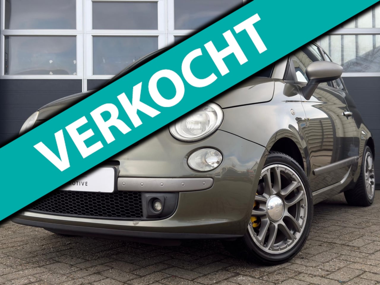 Fiat 500 - 1.4-16V byDiesel / Benzine / Pano / 100pk / NL-auto / APK - AutoWereld.nl