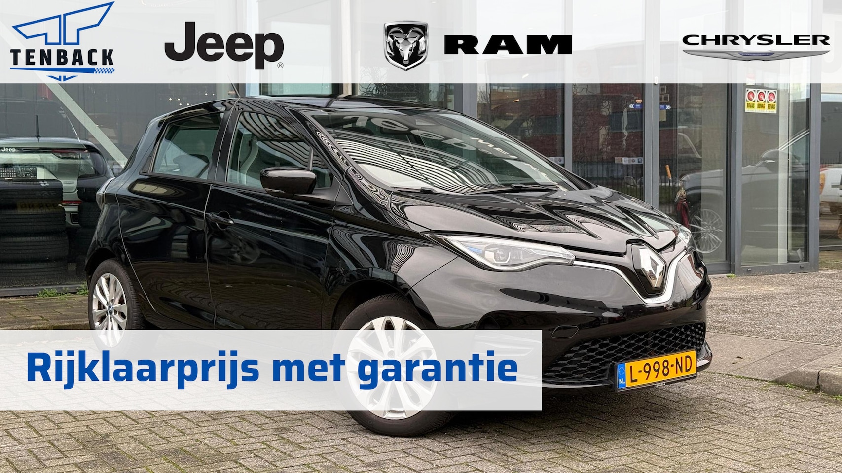 Renault Zoe - R110 Life 52 kWh Renault ZOE R110 Life 50 | KOOP Accu eigendom incl accu | Rijklaar prijs - AutoWereld.nl